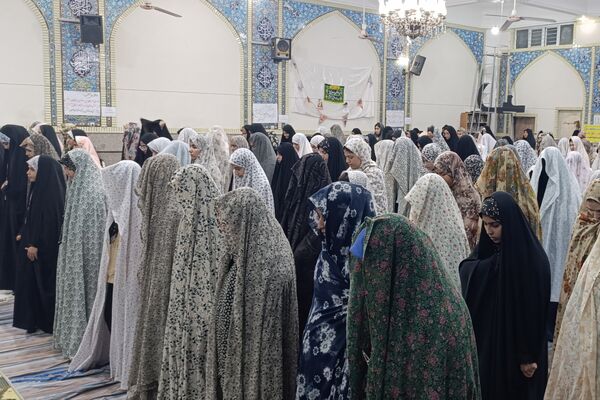 قرار آسمانی در اعتکاف نیشابور