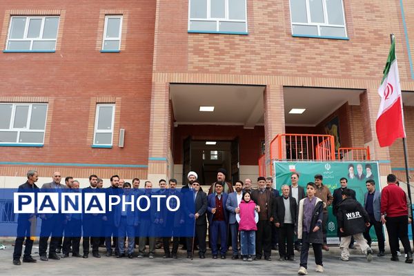 آیین افتتاح مدرسه ۱۴ کلاسه روستای خیرآباد