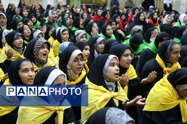افتتاحیه اردوی دختران زیارت اولی استان خراسان رضوی 