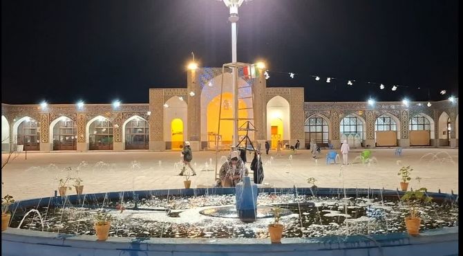 اعتکاف نیلوفرانه دختران کرمان