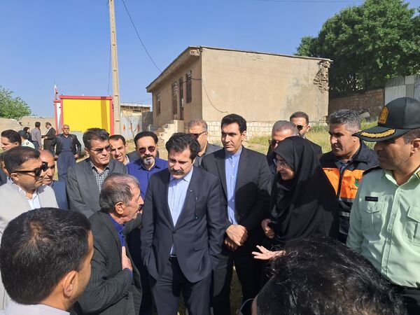 بازدید هیات همراه ریاست جمهوری از منطقه اورامانات
