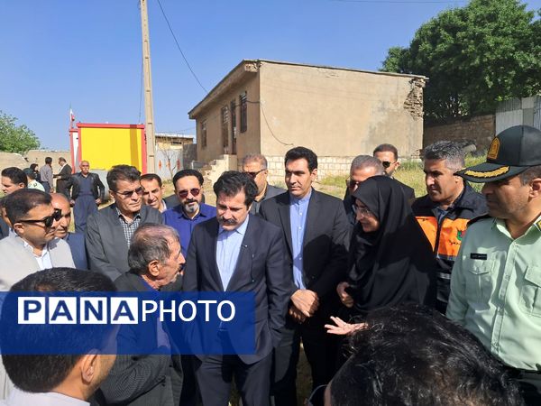 بازدید هیات همراه ریاست جمهوری از منطقه اورامانات