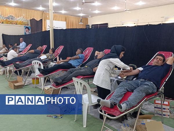استقبال چشمگیر فراشبندی‌ها از اهدای خون؛ ۱۲۰ واحد خونی در یک روز جمع‌آوری شد