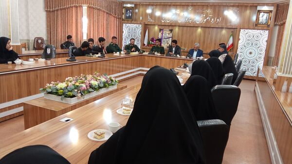 انتصاب فرمانده حوزه بسیج دانش‌آموزی حضرت ثارالله(ع) شهرستان بن 
