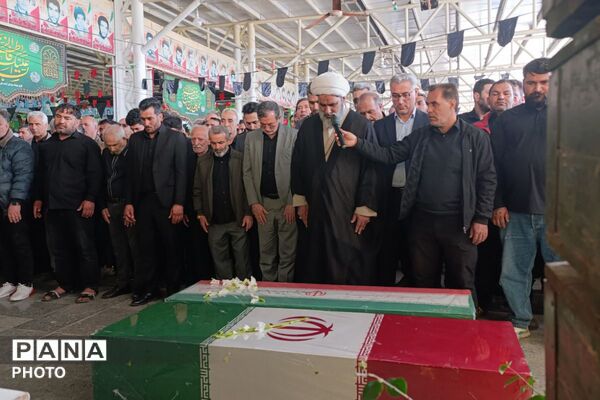 وداع با شکوه با شهید وطن