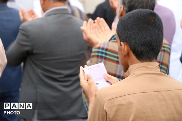 برگزاری نماز عید فطر در شهرستان ریگان