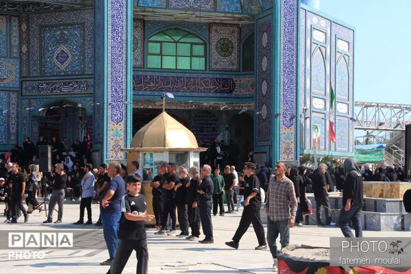 پیاده‌روی باشکوه جاماندگان اربعین حسینی (ع) در آستارا