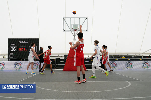 مسابقات بسکتبال ۳ نفره المپیک دانش‌آموزی - صربستان ۲۰۲۵