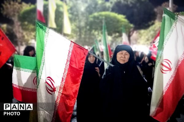 حضور پرشور و یکپارچه مردم باقرشهر در تجمعات شبانه