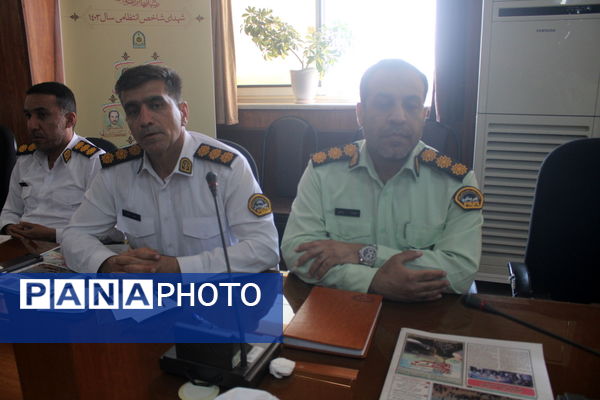 نشست خبری فرمانده انتظامی استان بوشهر