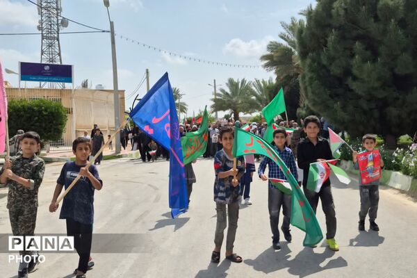 راهپیمایی روز قدس در جویم