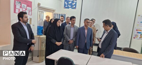 سفر مدیرکل آموزش و پرورش هرمزگان به بندرلنگه