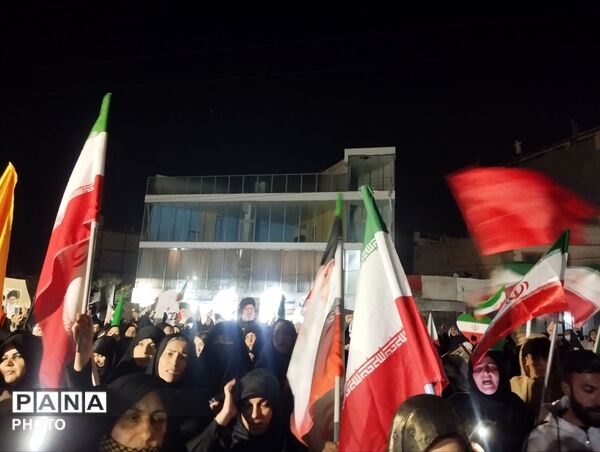 راهپیمایی باشکوه  مردم منطقه سیدی 
