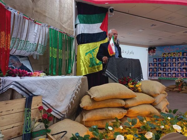 مراسم یادواره شهدای دانش‌آموز و معلم در شهرستان خلیل آباد