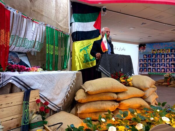 مراسم یادواره شهدای دانش‌آموز و معلم در شهرستان خلیل آباد