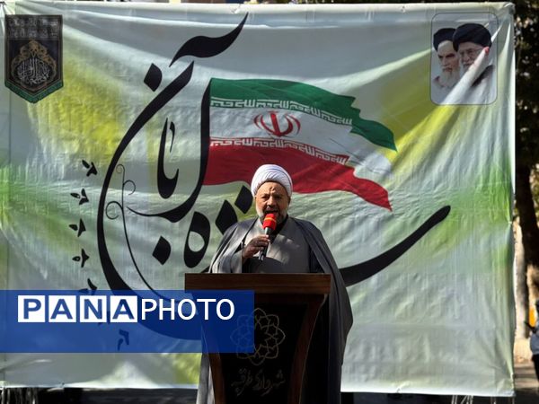 حضور پرشور مردم در راهپیمایی ۱۳ آبان طرقبه