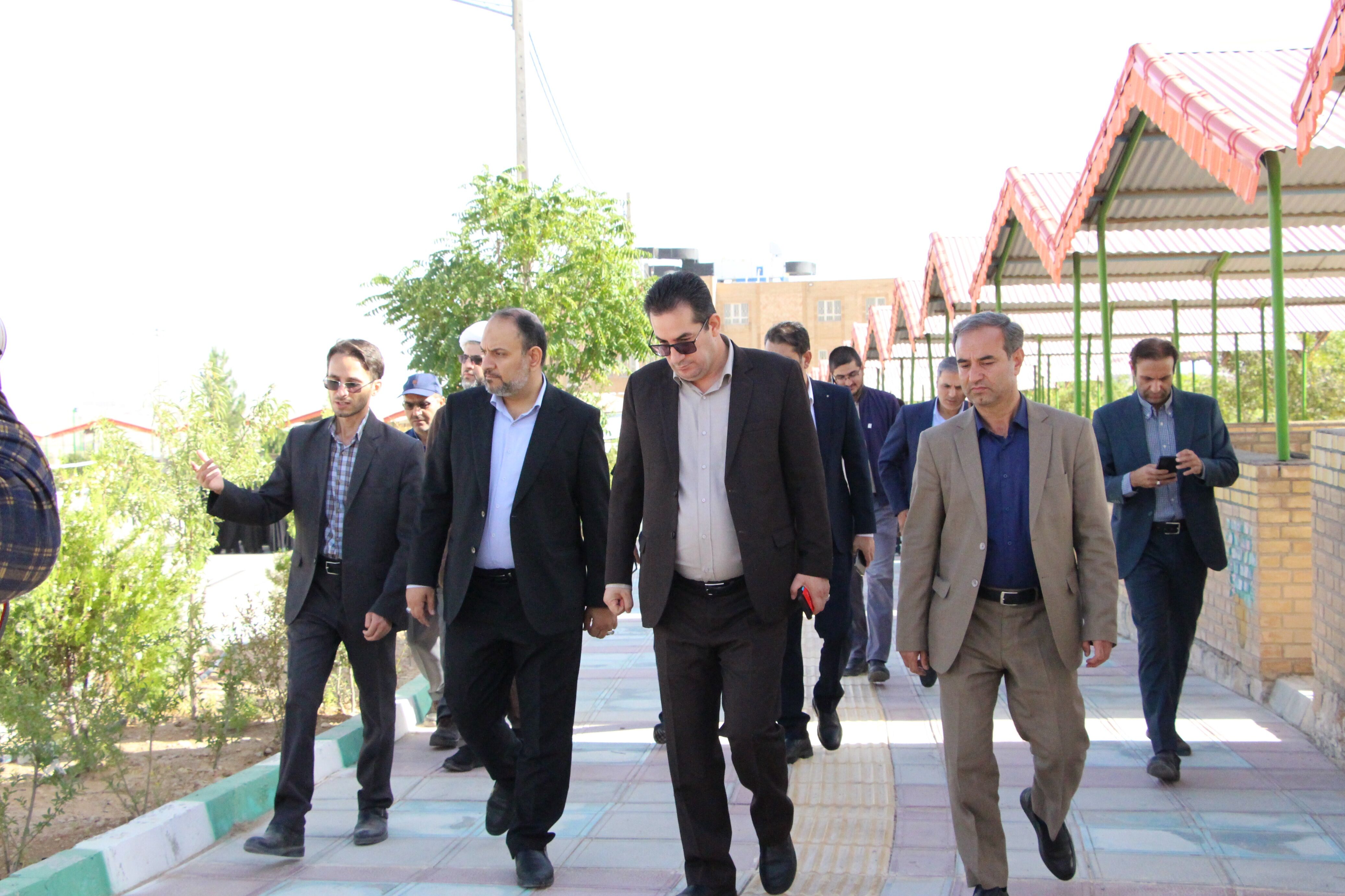 بازدید معاون پرورشی و فرهنگی وزارت آموزش و پرورش از اردوگاه دانش آموزان شهید چمران بجنورد