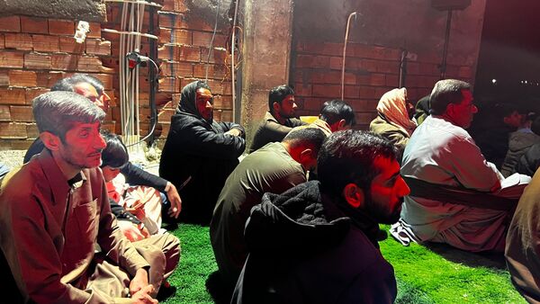 عزاداری شب شهادت حضرت زهرا(س) در گلزار شهدای گمنام چاه‌دادخدا