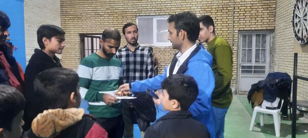مسابقات دارت در سالن تختی شهرستان سملقان