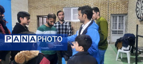 مسابقات دارت در سالن تختی شهرستان سملقان