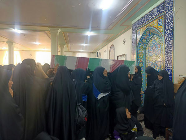 مراسم عزاداری ام ابیها(س) در دبیرستان محدثه قم