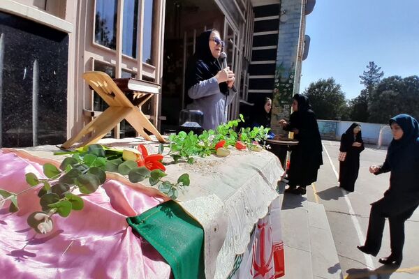 جشن جوانه ها در مدرسه حجاب شهرستان ورامین