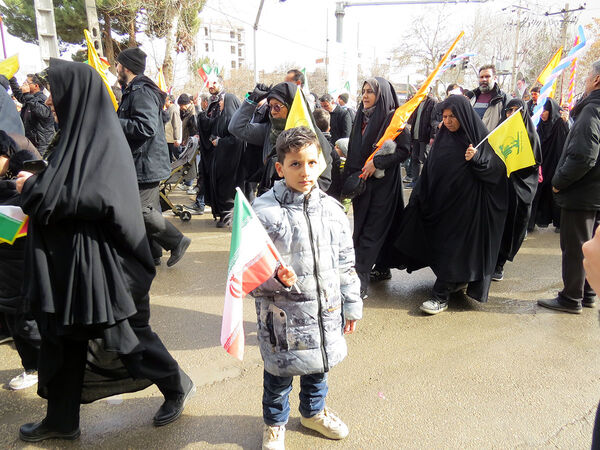 راهپیمایی روز ۲۲بهمن شهرستان بجنورد