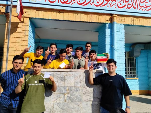 انتخابات شورای دانش آموزی در دبیرستان شاهد ابوذر غفاری نیشابور 