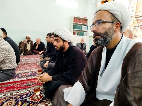 مجلس عزای حسینی در حوزه علمیه امام صادق (ع) کاشمر