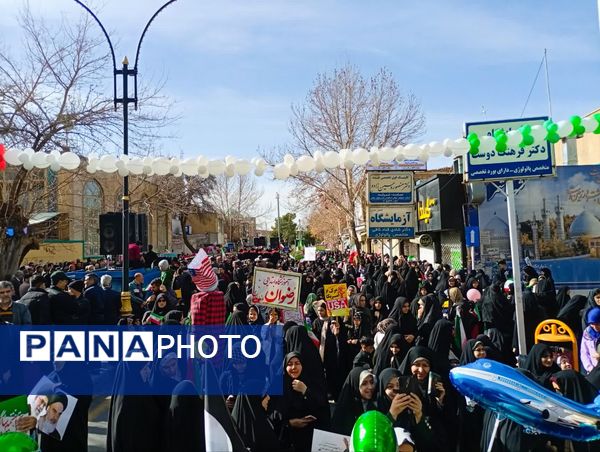  راهپیمایی بیست و دو بهمن در کاشمر