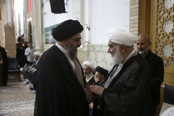 مراسم بزرگداشت شهید «سیدحسن نصرالله» از سوی رهبر معظم انقلاب در قم