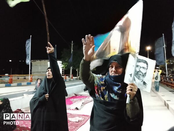 سوگاری  رهبر شهید و ایام ماه محرم به همراه اجتماعات شبانه در حسینیه شهدای شهر بار