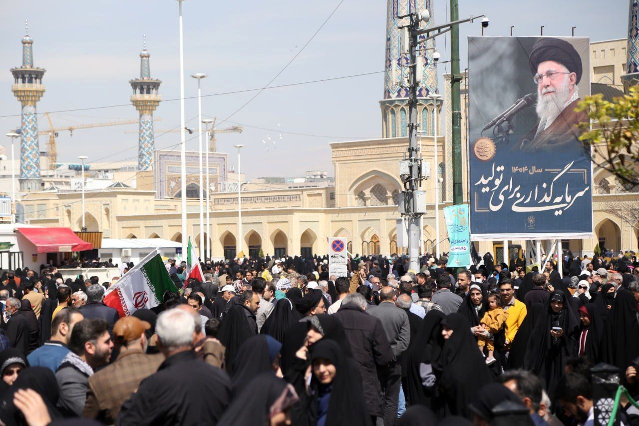 مشهد، حماسه‌ای به وسعت قدس؛ طنین فریاد مقاومت در خیابان‌ها