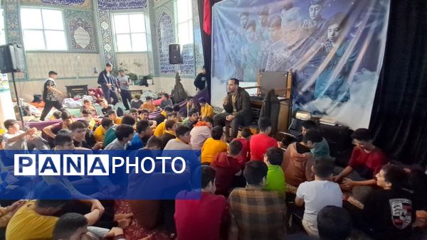 لحظاتی با معتکفین پیشتاز «مدرسه فلسطین» 