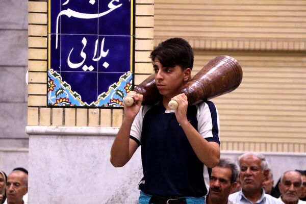 آیین افتتاح زورخانه مهدیه شهدا در شیراز