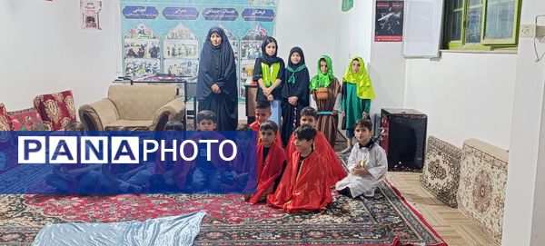 برپایی مهد آدینه نور در مسجد صاحب الزمان آشخانه 