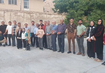 نشست ادبی شاعران و نویسندگان انجمن شعر و ادب ایلیار در روستای کُری