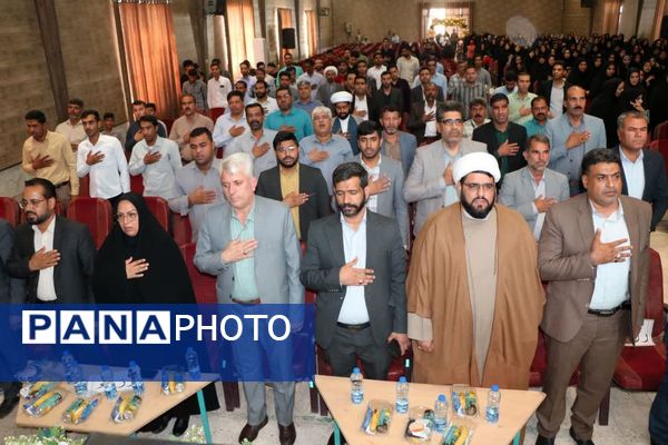 جشن بزرگداشت مقام معلم در فهرج 