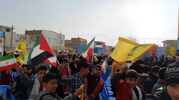 مراسم زنگ مقاومت در دبستان امیرمعزی 