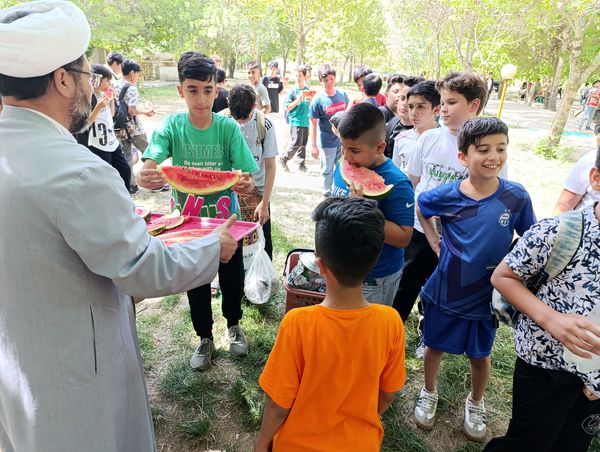 اردوی تفریحی دانش‌آموزان دبستان معلم آشخانه 