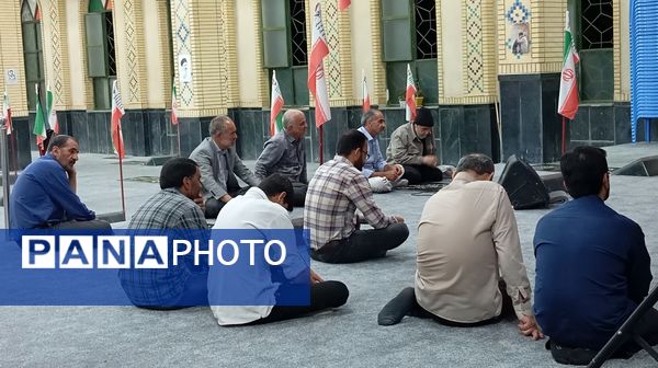 مراسم استقبال از ماه محرم و گرامیداشت شهدای حمله صهیونیستی