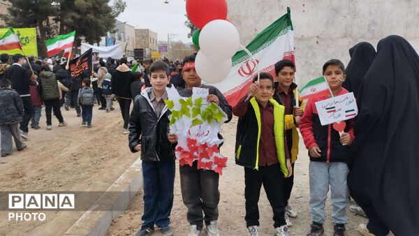 راهپیمایی روز جهانی قدس در شهرستان خلیل‌آباد 