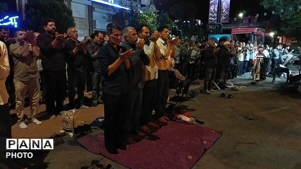 نماز استغاثه در نیشابور 