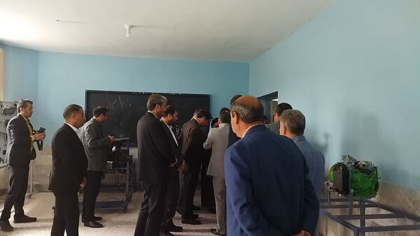 آیین بازگشایی مدارس و افتتاح هنرستان تخصصی مکانیک خودرو برادران در نیشابور 