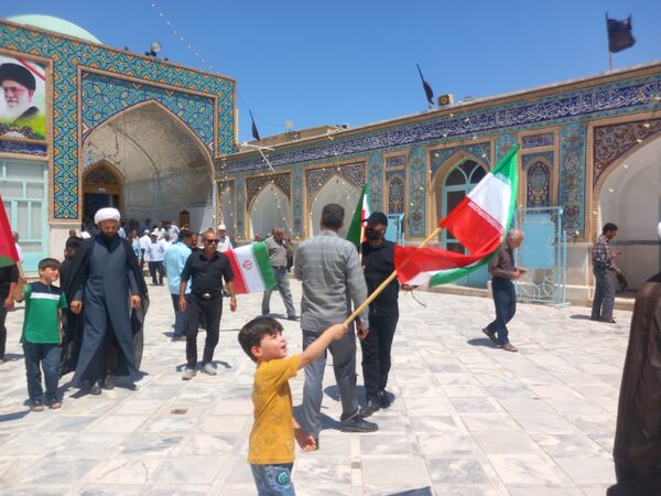  راهپیمایی جمعه خشم در شهر کاشمر
