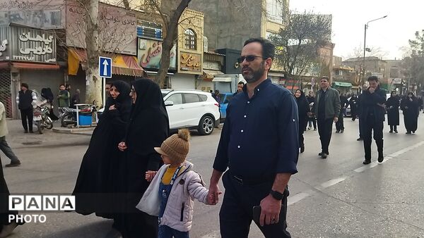 شهر نیشابور مشکی پوش شد-۴