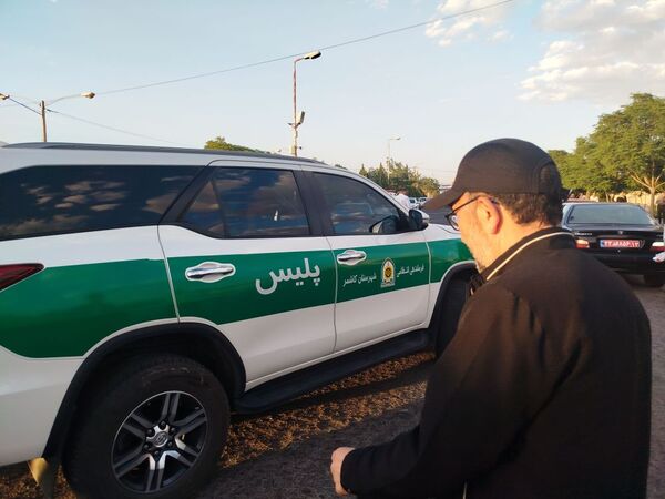 بازدید استاندار خراسان رضوی از مناطق زلزله زده و مصدومان آن در کاشمر 