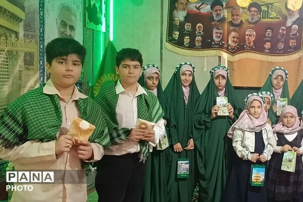گرامیداشت دهه کرامت بر مزار شهدای جنگ رمضان 