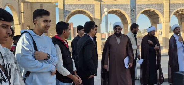 اعزام ۷۷ دانش‌آموز پسر فاریابی به مناطق عملیاتی جنوب کشور