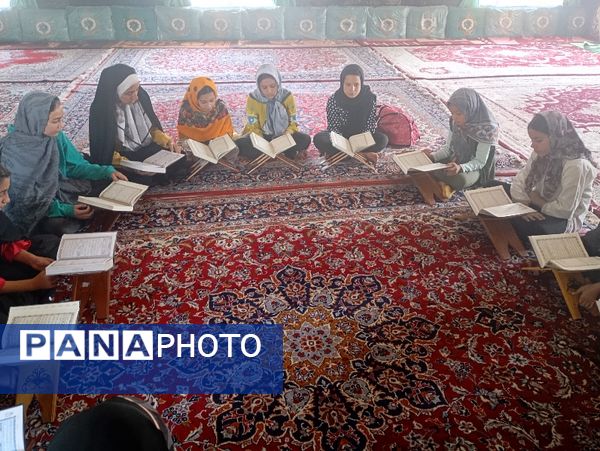 برگزاری کلاس تابستانی قرآن در روستای گزکوه